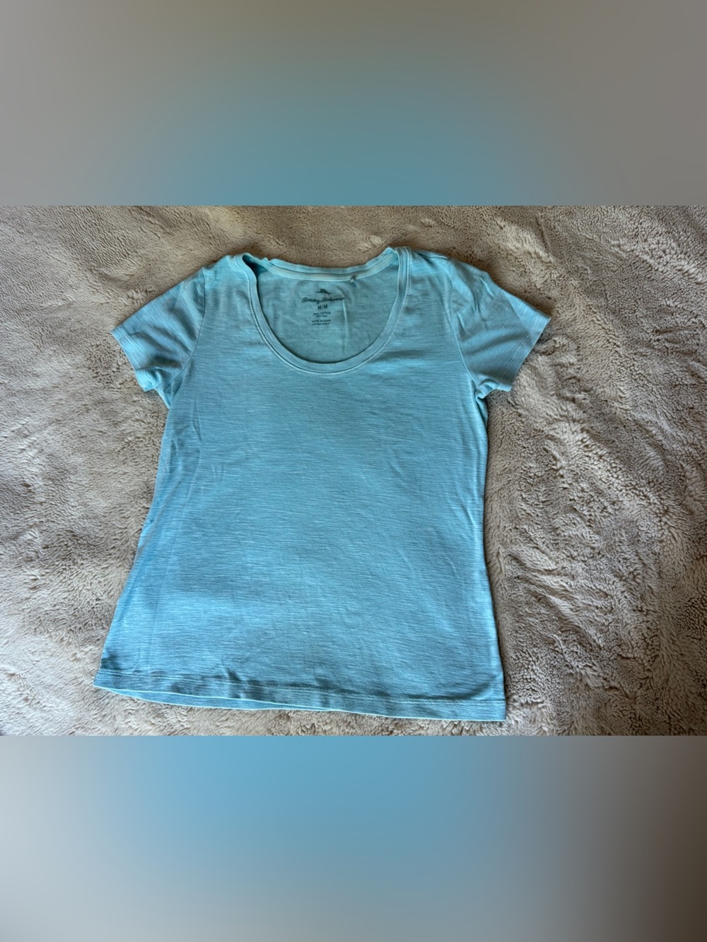 Tommy Bahama Ashby Isles scoop neck 100% cotton t-shirt size Medium